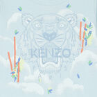 Baby Boys Blue Tiger Logo Babygrow, 1, hi-res