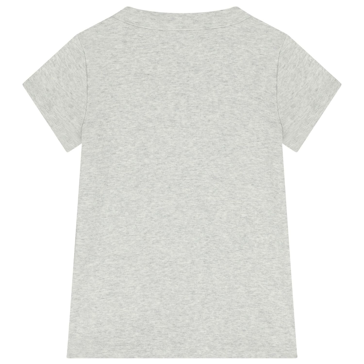 Girls Grey Logo T-Shirt, 2, hi-res