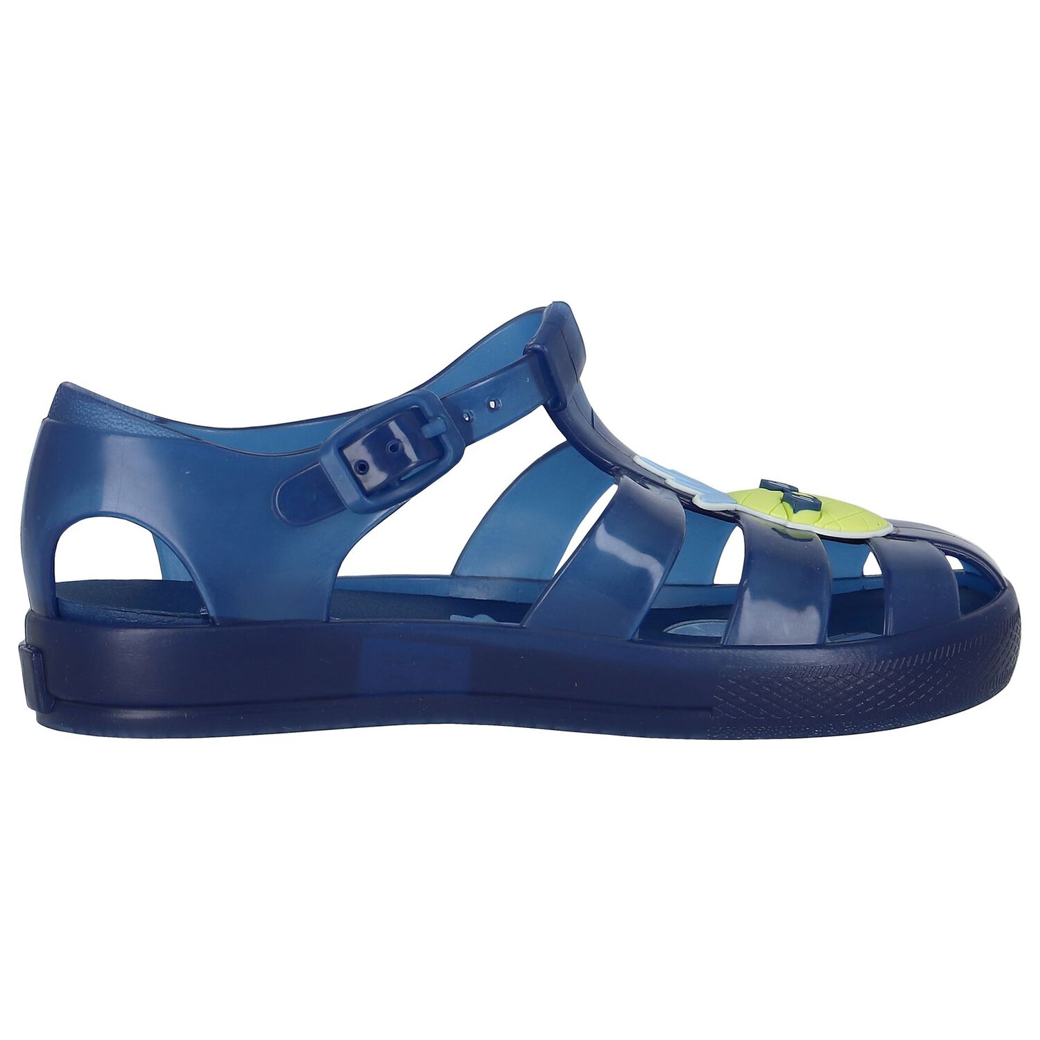 Navy Blue Jelly Sandals, 2, hi-res image number null