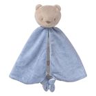 Baby Boys Blue & Beige Doudou Comforter, 2, hi-res