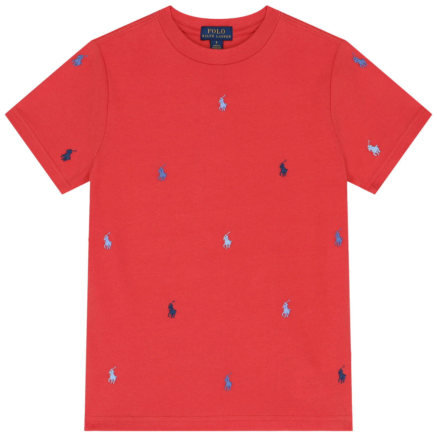Boys Red Logo T-Shirt, 1, hi-res