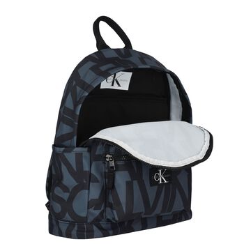 Blue & Black Logo Backpack