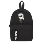 Black Ikonik Logo Backpack, 1, hi-res