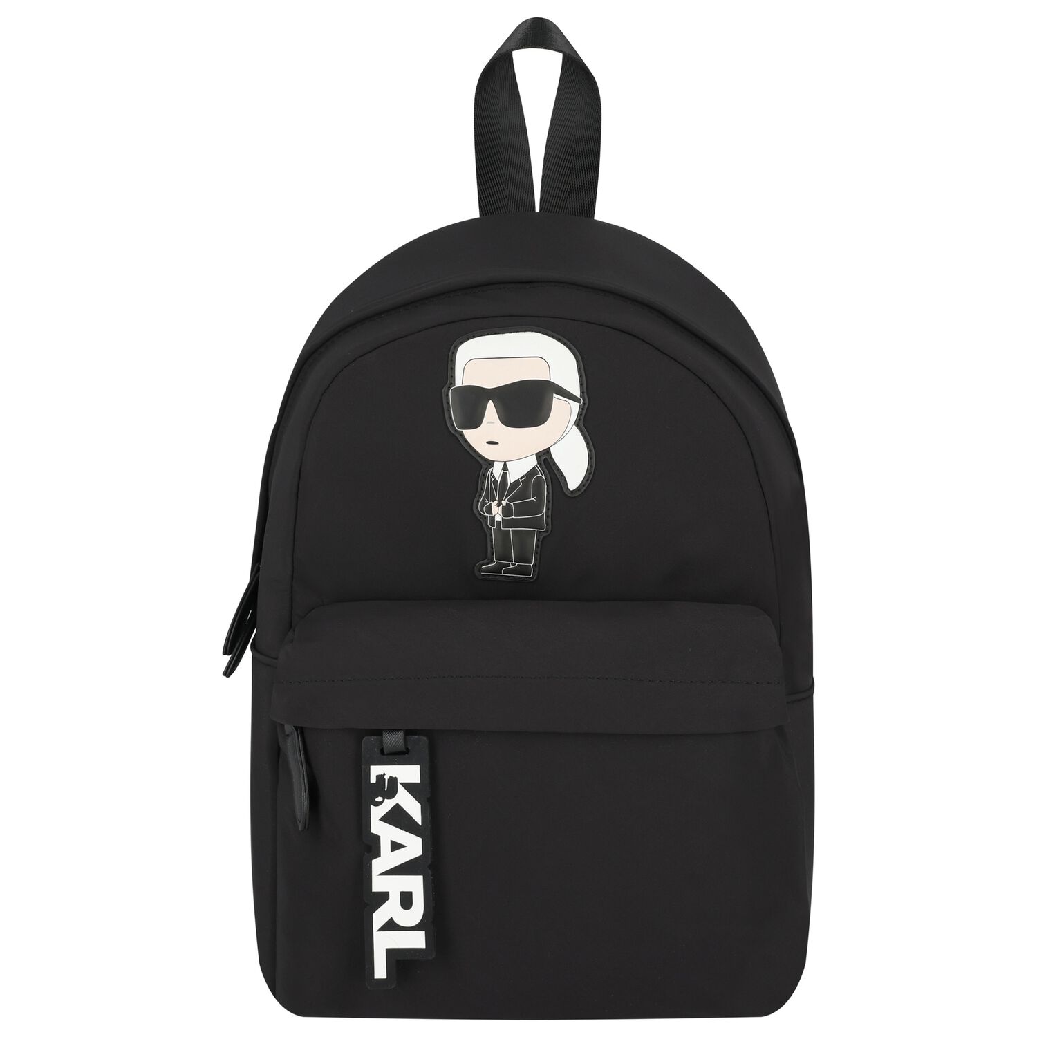 Black Ikonik Logo Backpack, 1, hi-res