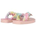 Girls Pink Logo Flip Flops, 1, hi-res