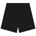 Boys Orange & Black Logo Shorts Set, 4, hi-res