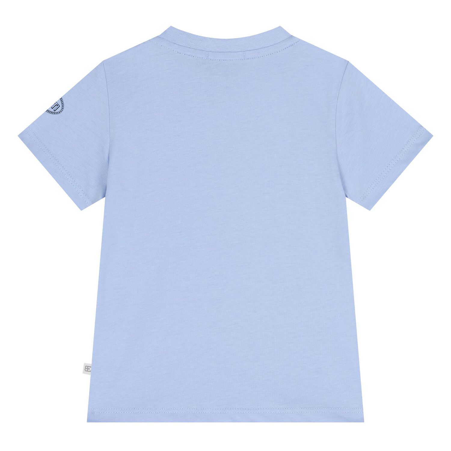 Younger Boys Blue Logo T-Shirt, 2, hi-res