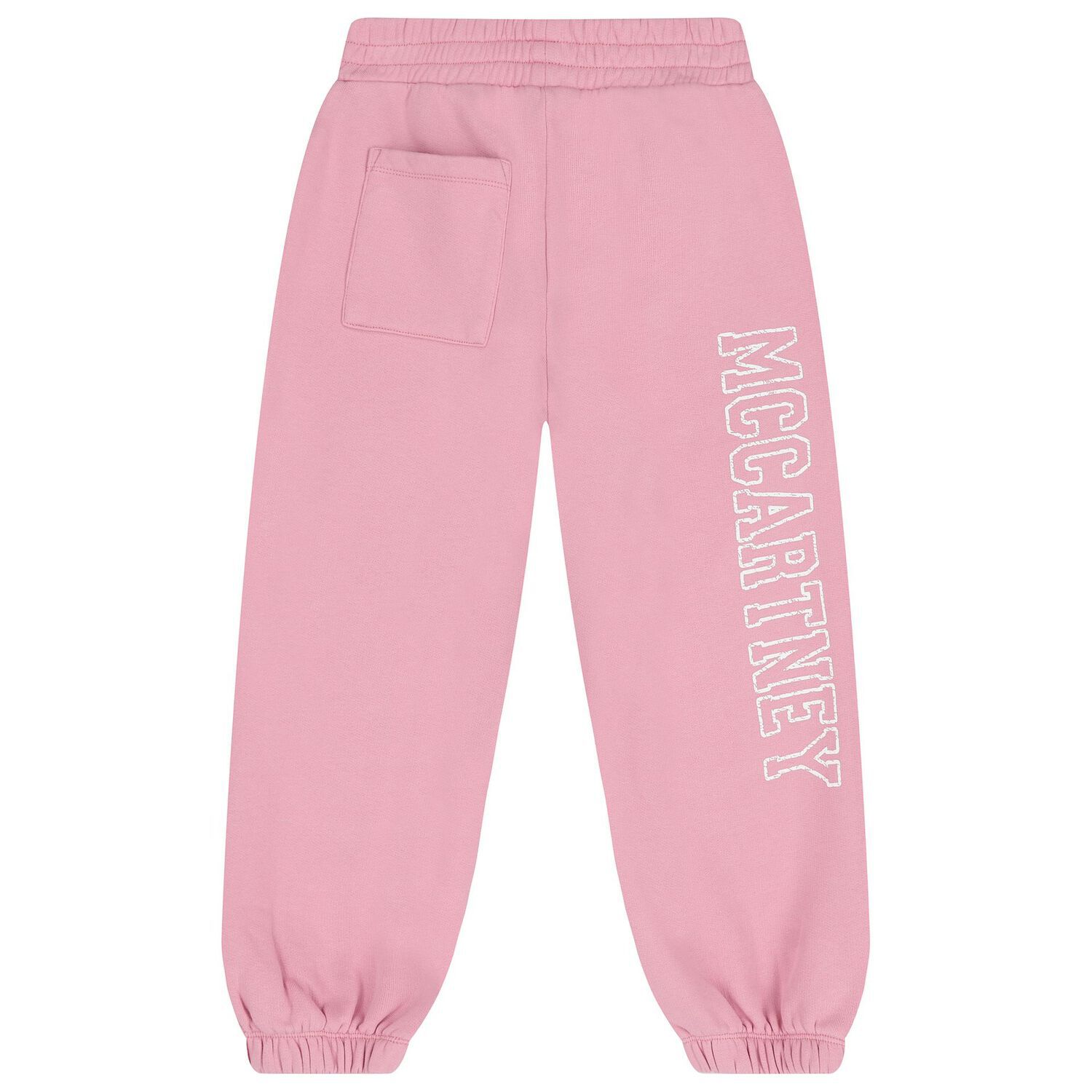 Girls Pink Logo Joggers, 1, hi-res