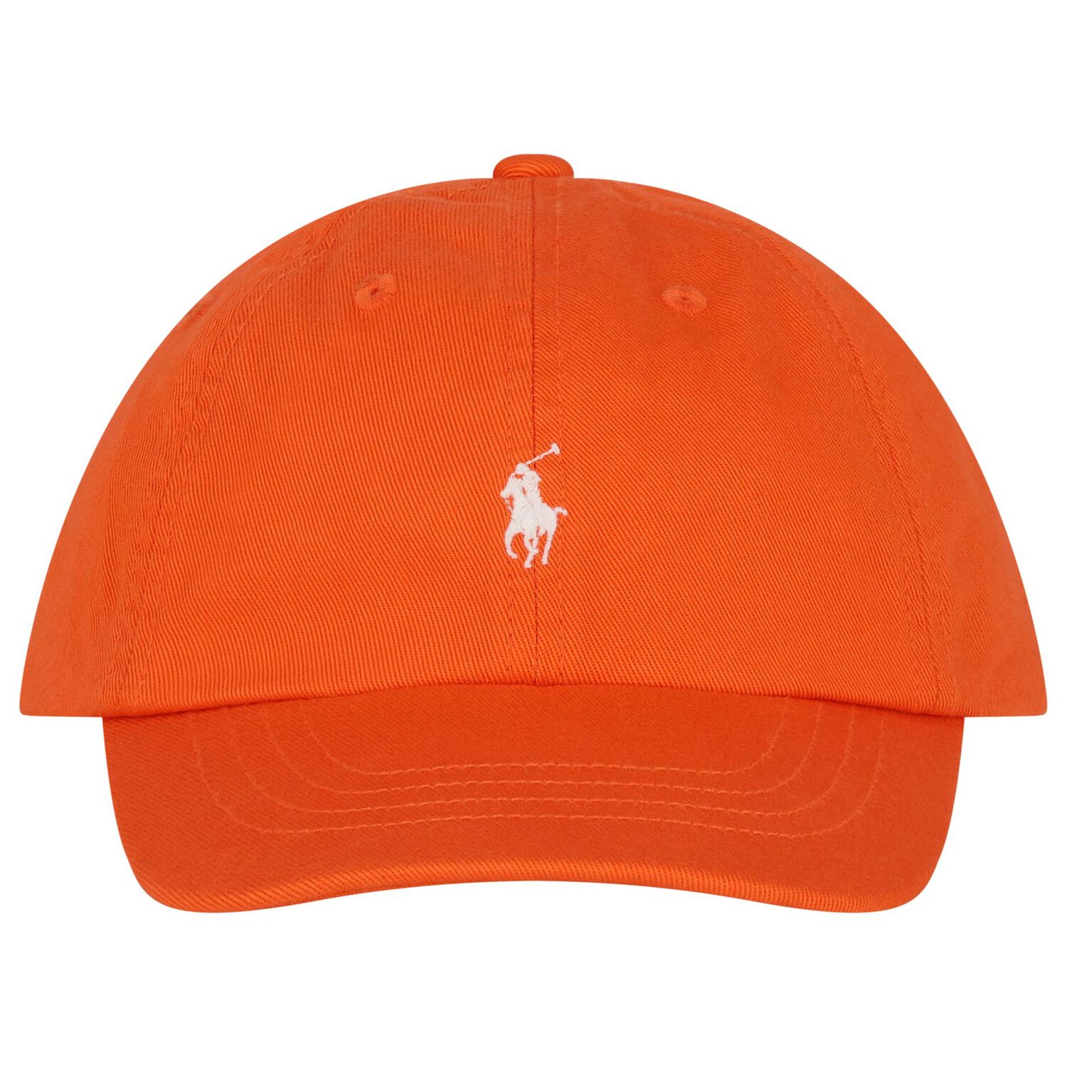 Boys Orange Logo Cap, 1, hi-res