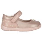 Younger Girls Rose-Gold Shoes, 1, hi-res
