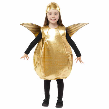 Girls Golden Snitch Costume