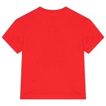 Boys Red Turtle T-Shirt