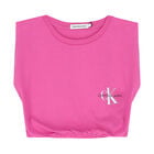 Girls Pink Logo T-Shirt, 1, hi-res