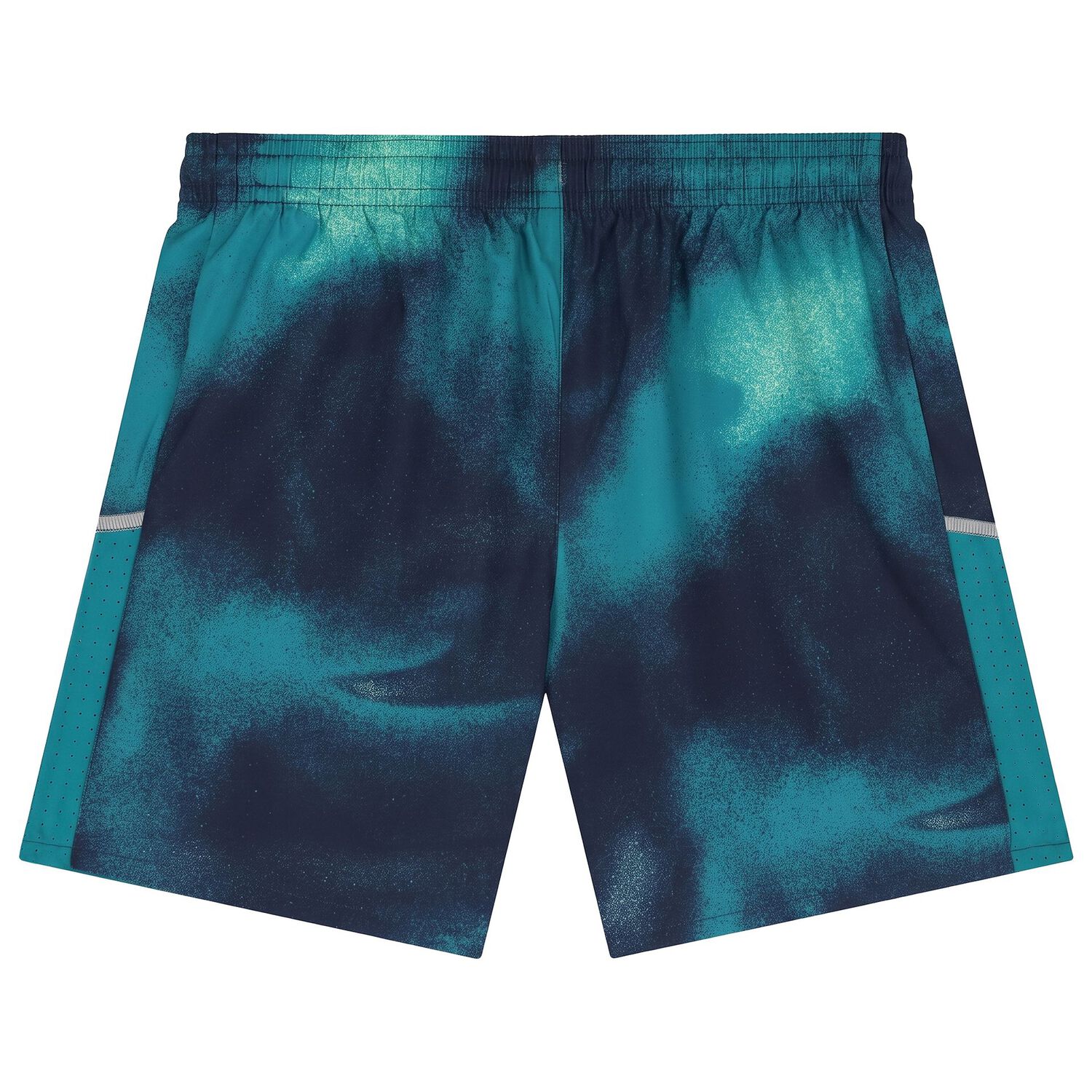 Boys Navy Blue & Green Miller Dri-FIT Shorts, 2, hi-res