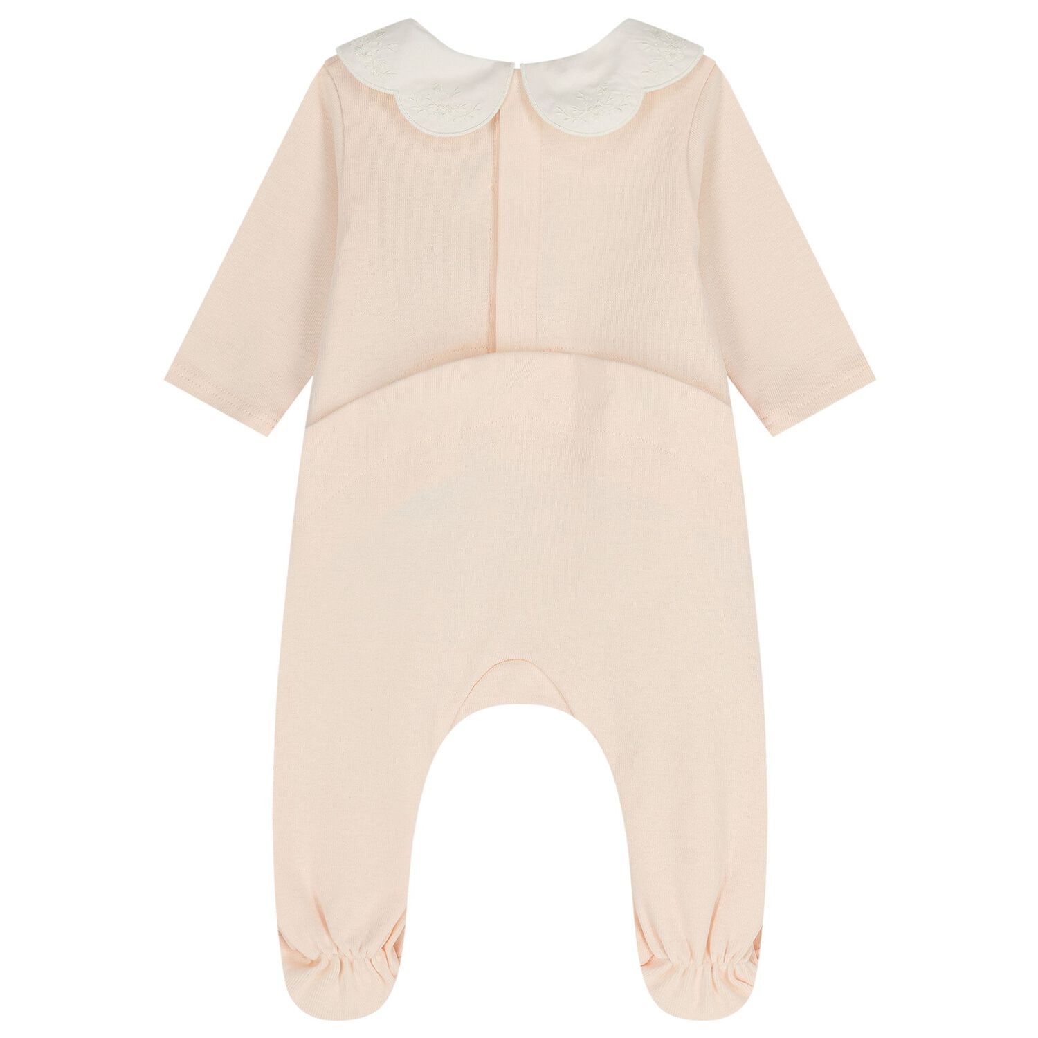 Baby Girls Pink & White Logo Babygrow Gift Set, 1, hi-res