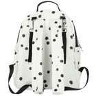 Ivory & Black Spotted Changing Backpack, 1, hi-res