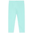 Girls White & Green Leggings Set, 2, hi-res