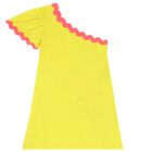 Girls Yellow Minnie Mouse Dress, 1, hi-res