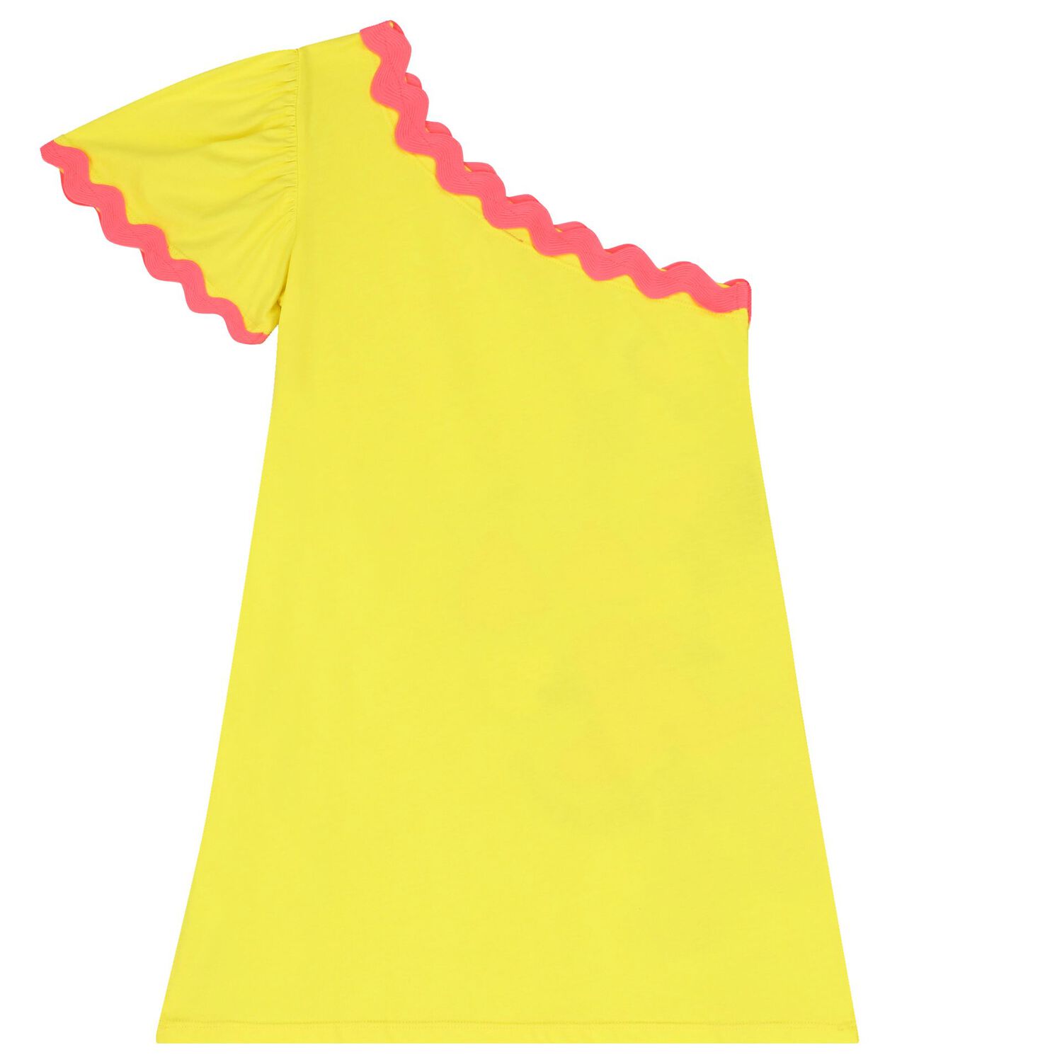 Girls Yellow Minnie Mouse Dress, 1, hi-res