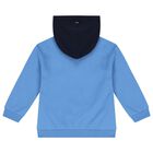 Younger Boys Blue 3 Piece Tracksuit Set, 2, hi-res