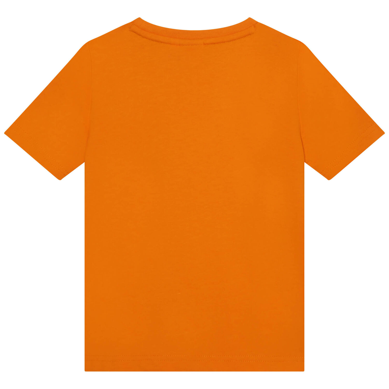 Boys Orange Logo T-Shirt, 5, hi-res