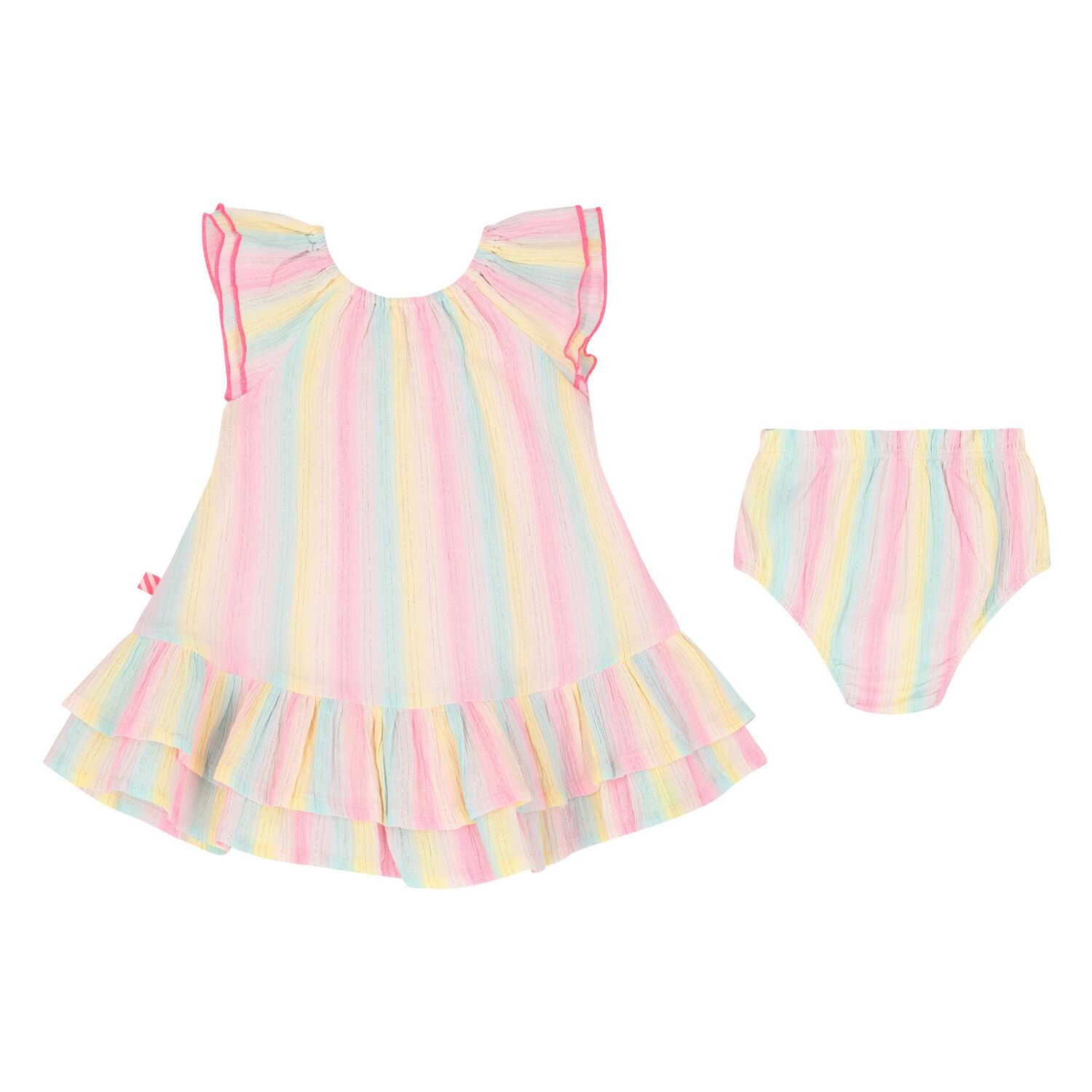 Younger Girls Rainbow Dress Set, 1, hi-res image number null