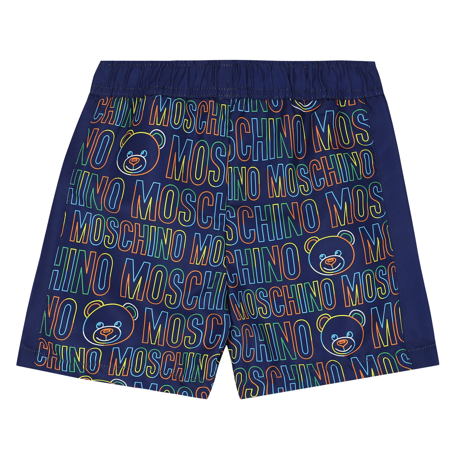Boys Navy Logo Swim Shorts, 1, hi-res image number null