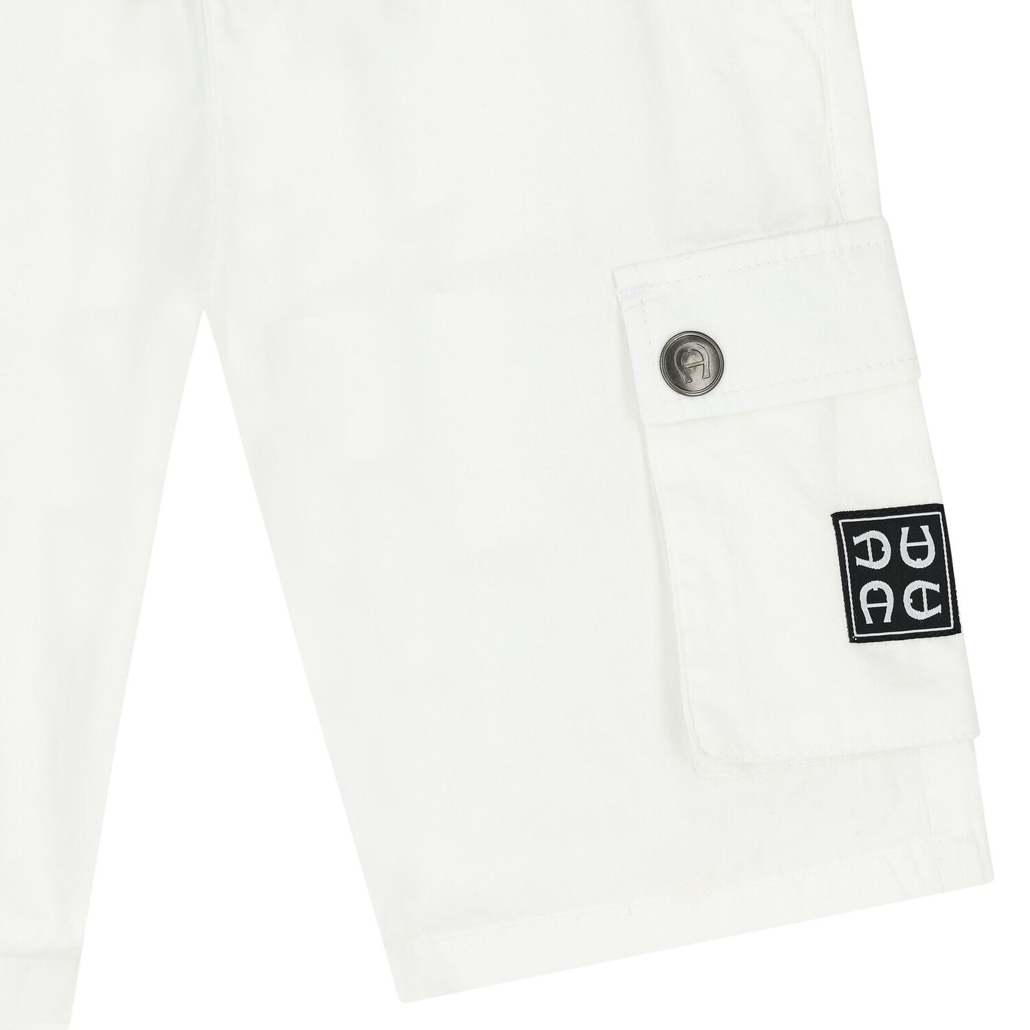 Boys White Logo Shorts, 1, hi-res image number null