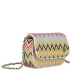 Girls Multi-Colored Zig Zag Shoulder Bag, 1, hi-res