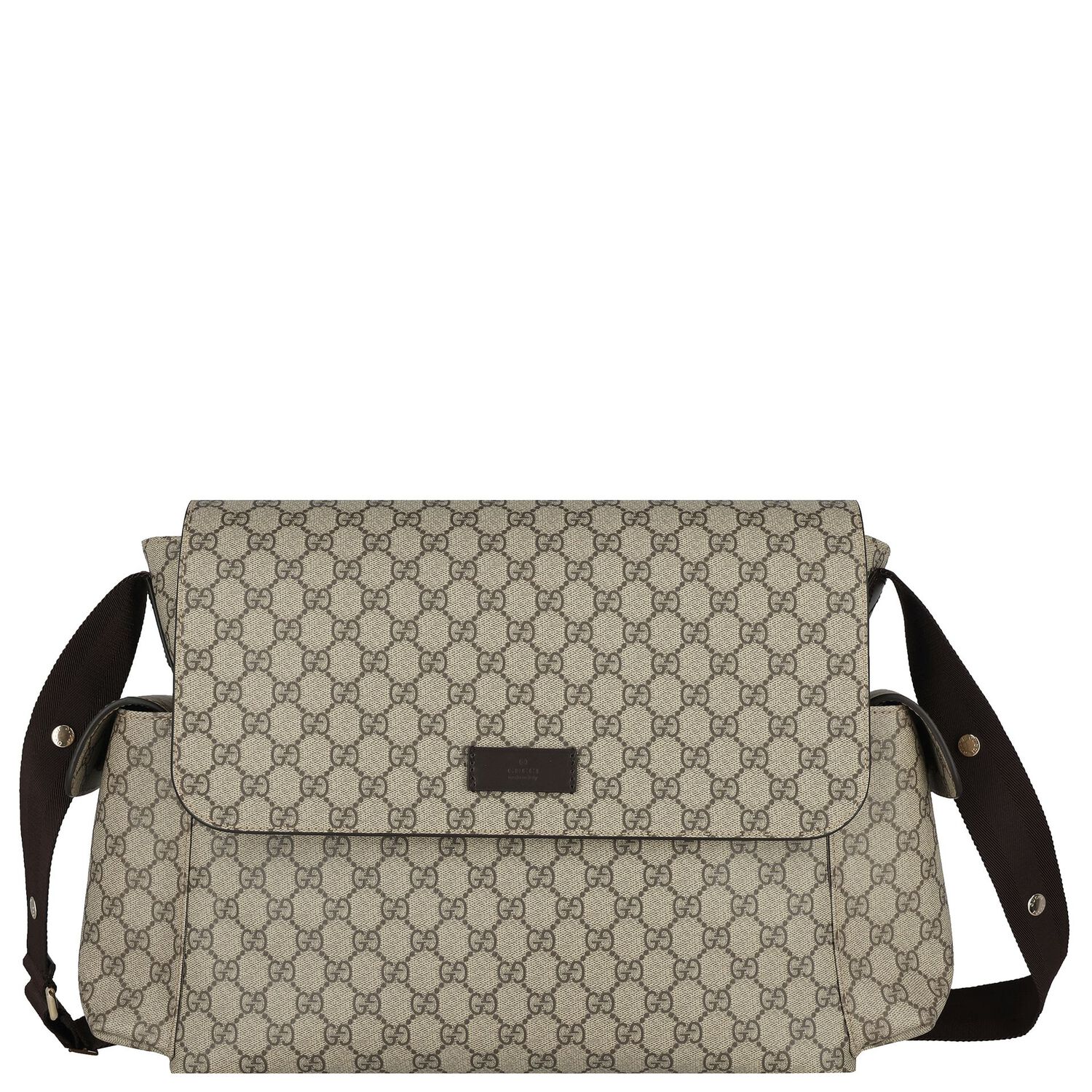Brown GG Supreme Baby Changing Bag, 1, hi-res