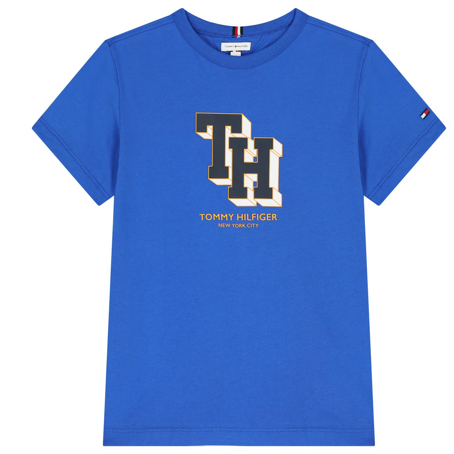 Boys Blue Logo T-Shirt, 2, hi-res