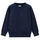 Boys Blue Logo Sweatshirt, 2, hi-res