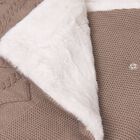 Beige Knitted Baby Nest, 3, hi-res