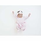 Baby Girls Pink Hearts Babygrow, 1, hi-res