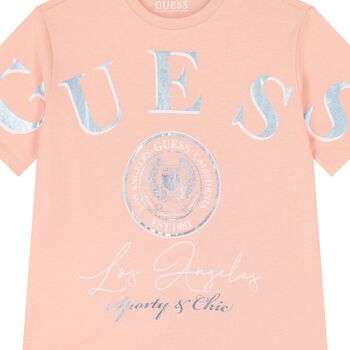 Girls Pink Logo T-Shirt
