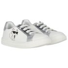 White Ikonik Choupette Trainers , 1, hi-res
