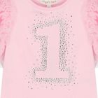 Girls Pink 1st Birthday T-Shirt, 11, hi-res