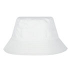 Boys White Logo Bucket Hat, 1, hi-res
