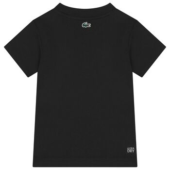 Boys Black Logo T-Shirt