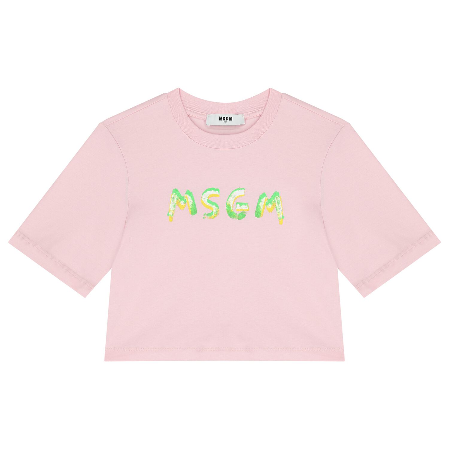 Girls Pink Logo T-Shirt, 1, hi-res
