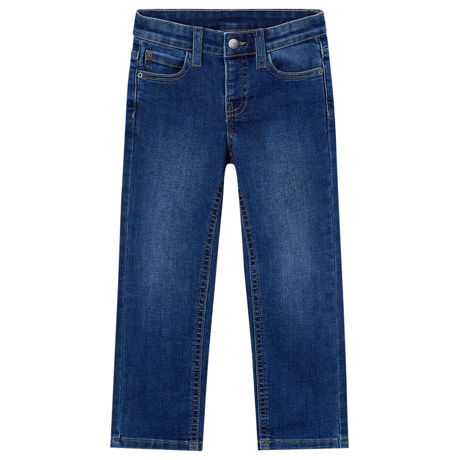 Boys Blue Denim Jeans, 4, hi-res