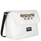 Ivory Teddy Bear Logo Baby Changing Bag, 1, hi-res