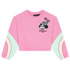 Girls Pink Disney Sweatshirt, 1, hi-res
