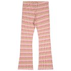 Girls Pink Flower Leggings Set, 3, hi-res