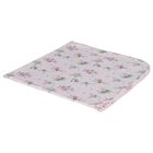 Baby Girls Pink Floral Blanket, 1, hi-res