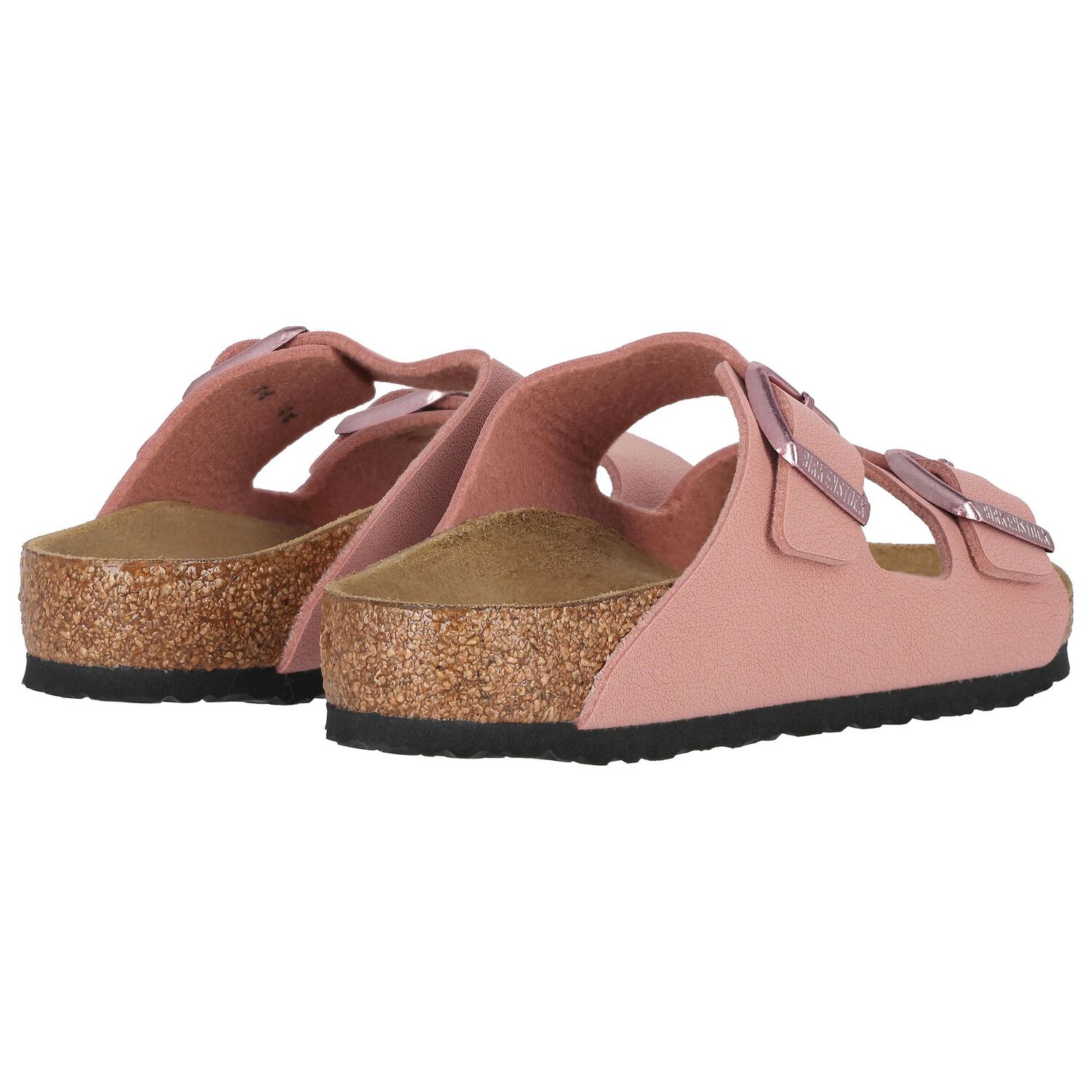 Girls Arizona Pink Clay Sandals, 1, hi-res