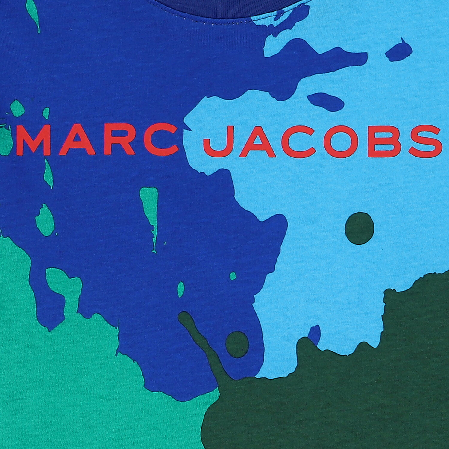 Boys Blue & Green Logo T-Shirt, 1, hi-res