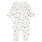 Baby Boys Ivory & Navy Blue Babygrow Gift Set, 1, hi-res