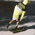 Boys Grey & Black Logo Shorts, 1, hi-res