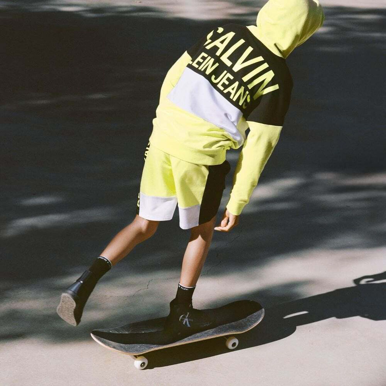 Boys Grey & Black Logo Shorts, 1, hi-res